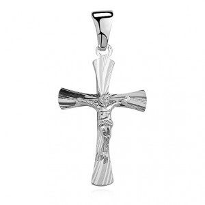 Cruciulita argint pandantiv DiAmanti K0063R-DIA (Argint 925‰ 1,7 g.)